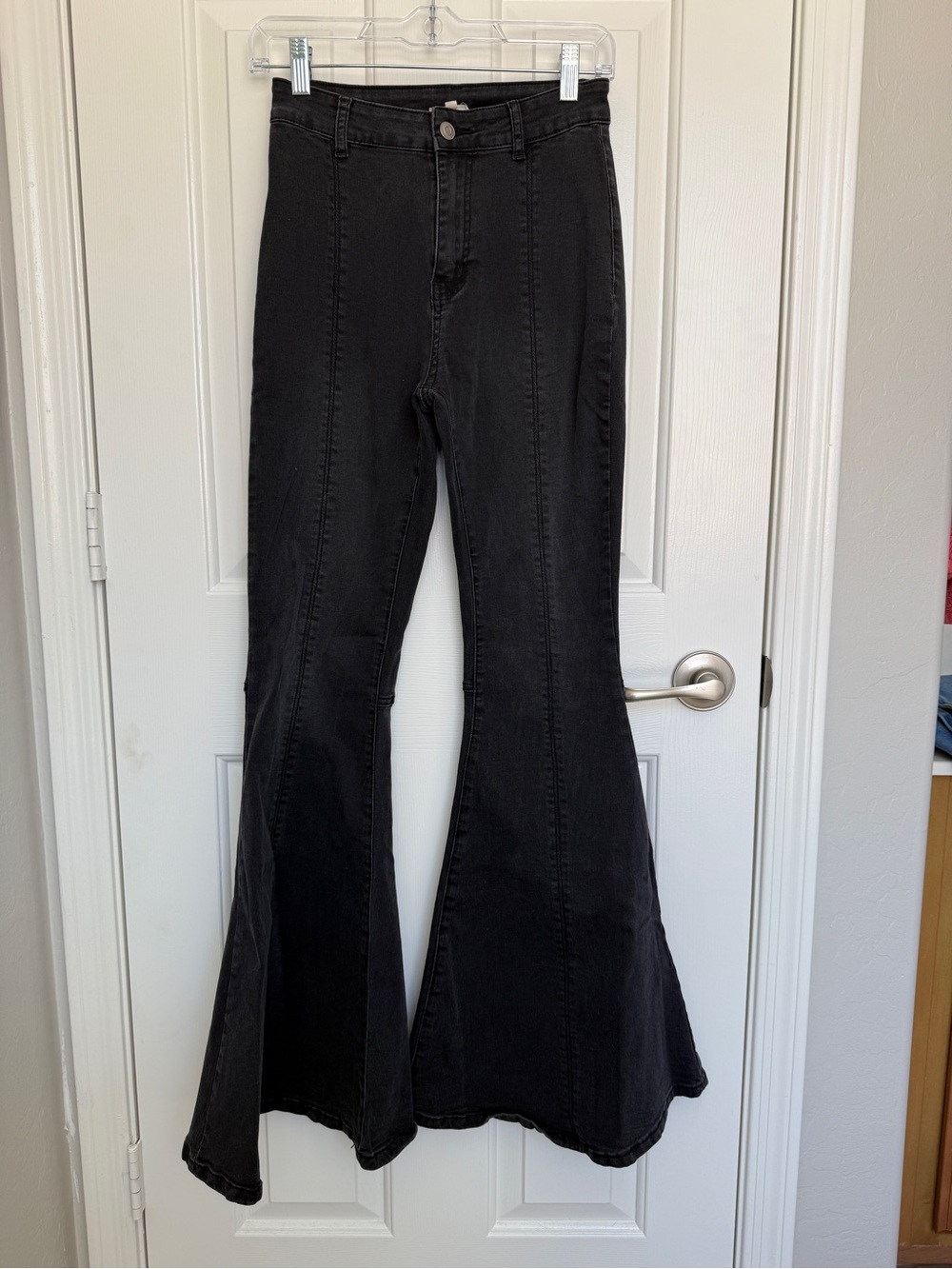 Altar'd State Black High-Rise Flare Jeans